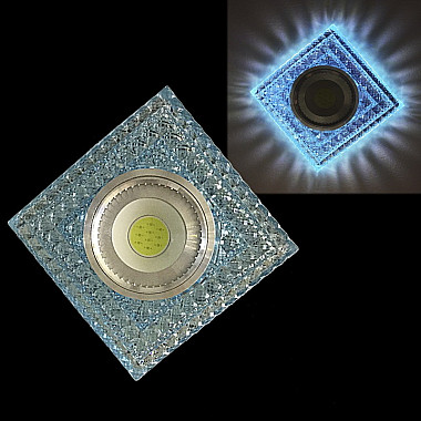 Точечный светильник 42197-9.0-001PL MR16+LED3W LBL