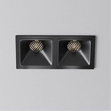 Точечный светильник Alfa LED DL043-02-10W4K-SQ-B-1