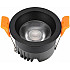 Точечный светильник Mars 107-7W-D64-3000K-24DG-BK