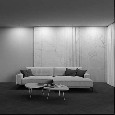 Точечный светильник Basis DL066-20W3-6K-TRS-W