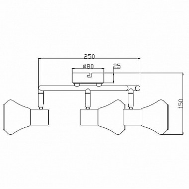 Спот Rivoli Pavla 7028-733 Б0047111