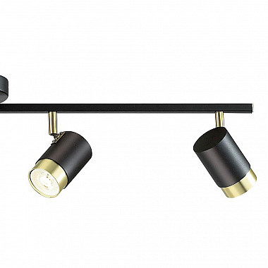 Спот Lumien Hall Саурис LH8020/4C-BK-GD