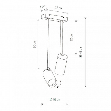 Спот Nowodvorski Mono Long 7733
