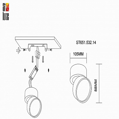 Светодиодный спот ST Luce ST651.532.14