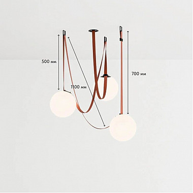 Трековая система в сборе Belty SET DK55SET22-01-BR