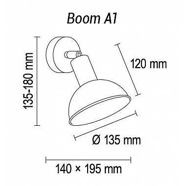 Спот TopDecor Boom A2 09