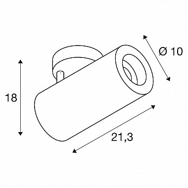 Светодиодный спот SLV Numinos L CL Spot Triac 1004291