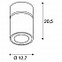 Светодиодный спот SLV Supros CL 1003286