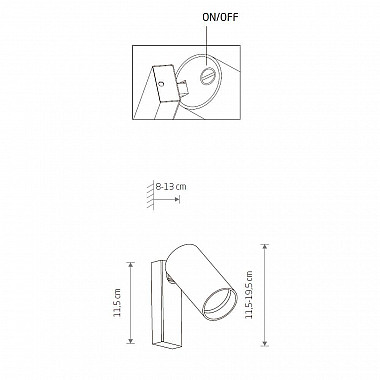 Спот Nowodvorski Mono 7772