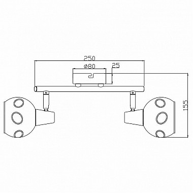 Спот Rivoli Nioba 7030-702 Б0047103
