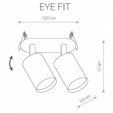 Спот Nowodvorski Eye Fit 9395