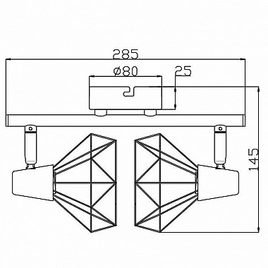 Спот Rivoli Distratto 7004-702 Б0038107