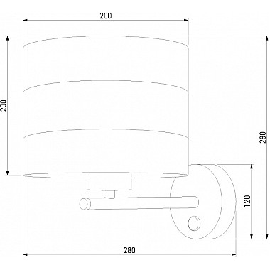 Бра Tago 3221 Tago White