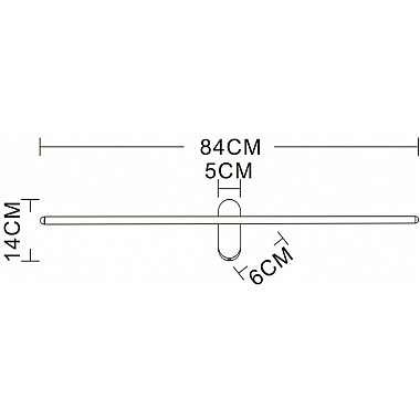 Бра Prima A2028AP-1CC