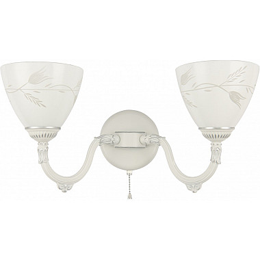 Бра AM343837 347837/2W WT+SL