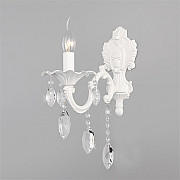 Бра Veletta 10108/1 белый/прозрачный хрусталь Strotskis