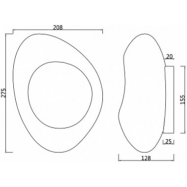 Бра Mabell MOD306WL-01C