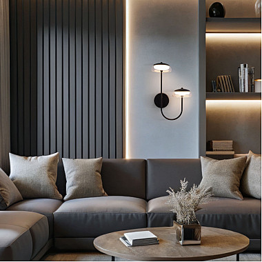 Бра Fungo 50388/2 LED черный