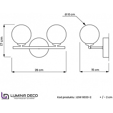 Бра Marsiada LDW 6033-2 MD