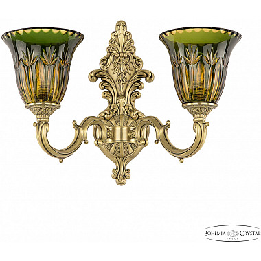 Бра Verona 7214B14/2/175 FP P2 U Amber-Green/H-1I