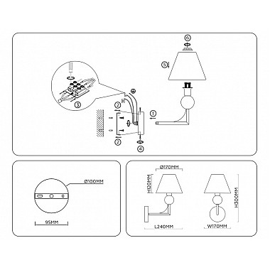 Бра High Light LH75165
