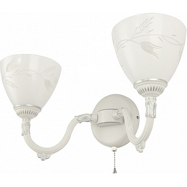 Бра AM343837 347837/2W WT+SL