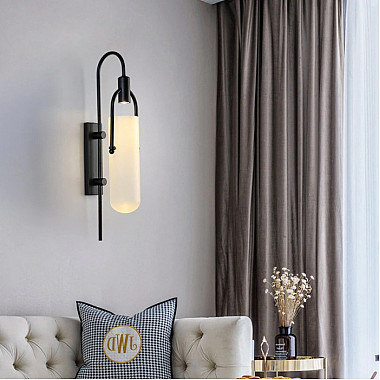 Бра Arc Well B6066W/S black/white