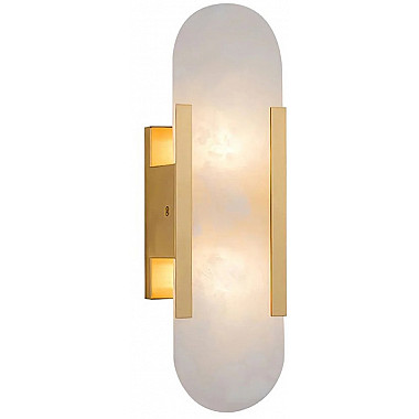 Бра Wall lamp F037/S gold/white