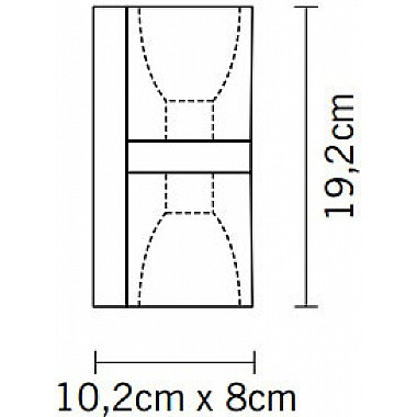 Бра Cubetto D28D0101
