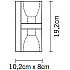 Бра Cubetto D28D0101