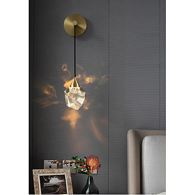 Бра Crystal rock II 9701W brass