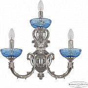 Бра Florence 7109B16/2+1/210 Ni P Aquamarine/M-1G