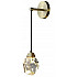Бра Crystal rock II 9701W brass