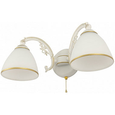 Бра AM341837 341837/2W WT+G