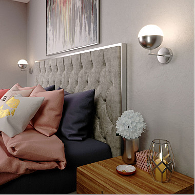 Бра Nuvola 70129/1 хром