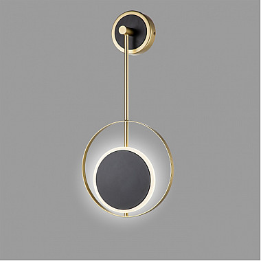 Бра Hypnosis 10206/SG LED Black/Gold