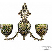 Бра Verona 7211B15/3/210 GB P1 U Amber-Green/H-1J