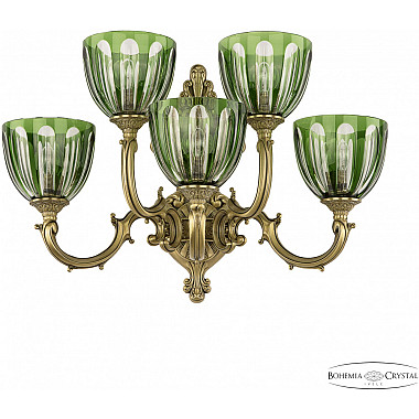 Бра Verona 7214B16/3+2/210 FP P1 U Clear-Green/H-1H