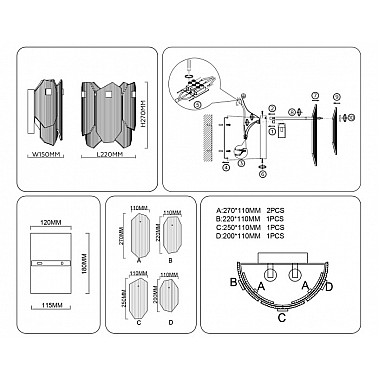 Бра High Light LH31207