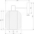 Бра Voile 30191/1 черный