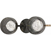 Бра MT9128 MT9128-2W pearl black/smoke