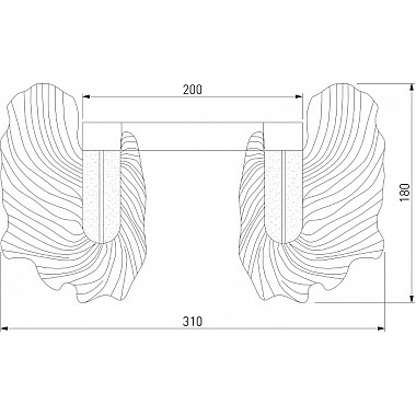 Бра Farfalla 90377/1