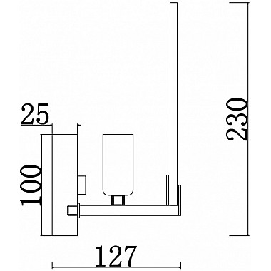 Бра Sophia FR5197WL-01BS