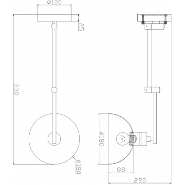 Бра Cover FR5290WL-01B