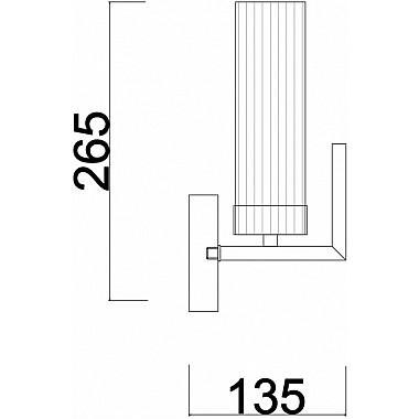 Бра Еster FR5214WL-01BS