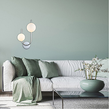 Бра Sphere 642/2A Silver