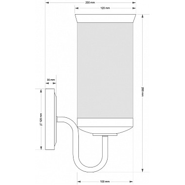 Бра Olzano OLZ-K-1(P)