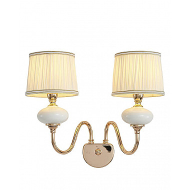 Бра Lumien Hall Макей 1031/2W-GD-WT