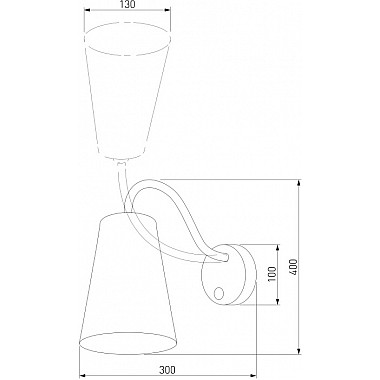 Бра Wire 2445 Wire White