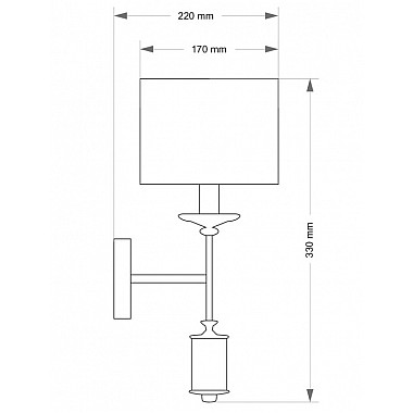 Бра Artu ART-K-1(P)